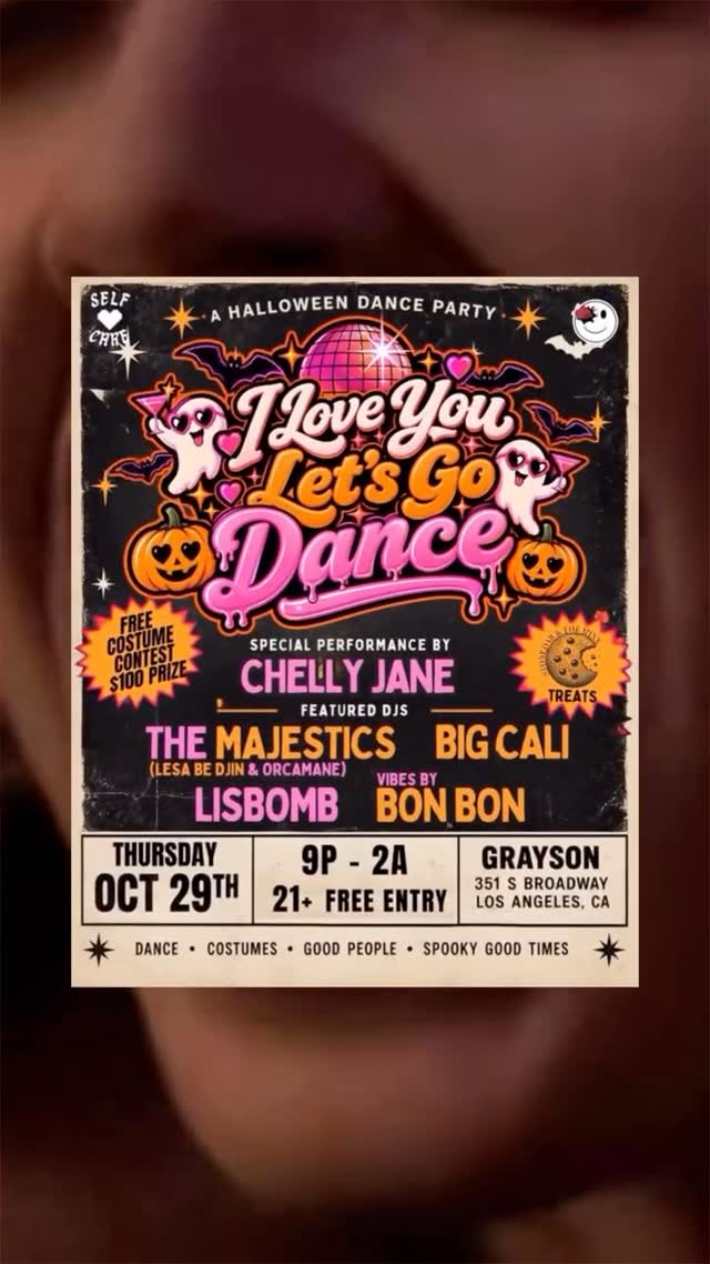 I LOVE YOU, LET’S GO DANCE!