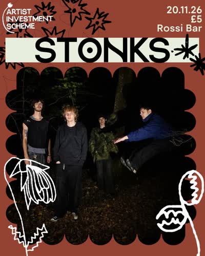 GDS x Rossi Bar Artist Investment Scheme presents Stonks