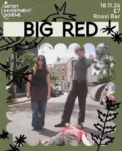 GDS x Rossi Bar Artist Investment Scheme presents Big Red