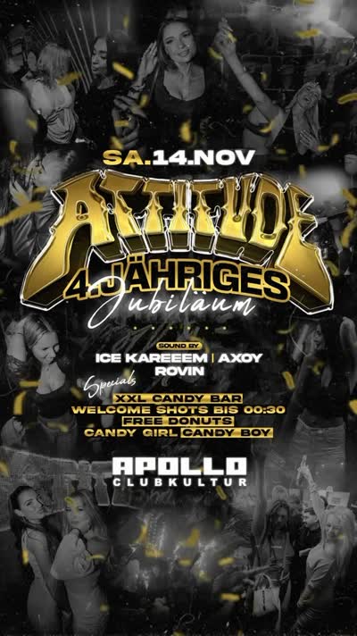 AACHEN, WIR FEIERN 4 JAHRE ATTITUDE