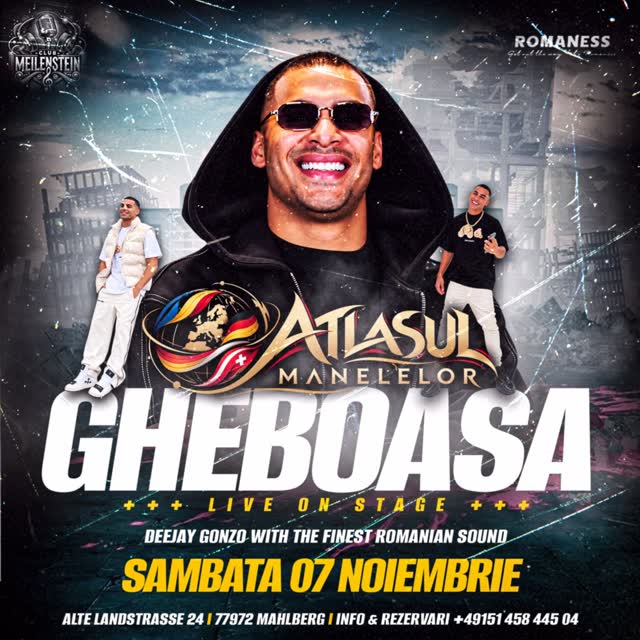 Atlasul Manelelor - Gheboasa Live on Stage