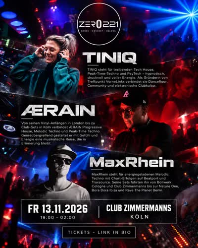 ZERO 221 – DANCE · CONNECT · BELONG.