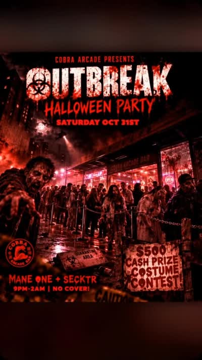 OUTBREAK HALLOWEEN PARTY!