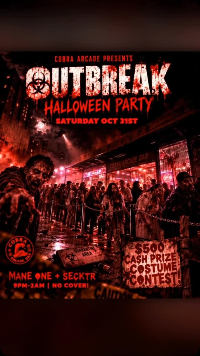 OUTBREAK HALLOWEEN PARTY!
