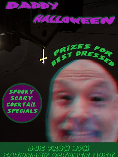Daddy’s Halloween spooktacular