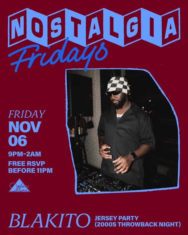 Nostalgia Fridays: Jersey Party w/ @DJBLAKITO