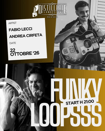 IL GIOVEDÌ SERA PRENDE IL RITMO: ARRIVANO I FUNKY LOOPSSS!