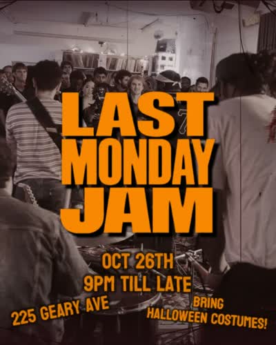 October Monday Jam