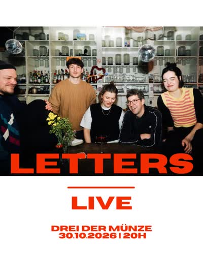 SAVE THE DATE: Am 30.10.26 spielen wir unser letztes Konzert des Jahres im @dreidermuenze