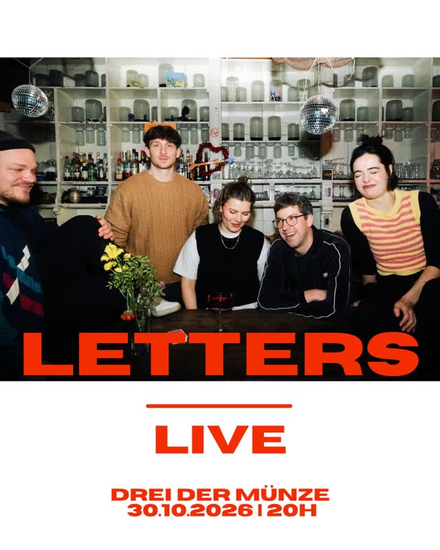SAVE THE DATE: Am 30.10.26 spielen wir unser letztes Konzert des Jahres im @dreidermuenze