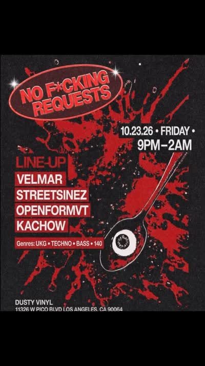 NO REQUESTS 🚫 JUST GOOD MUSIC ✅