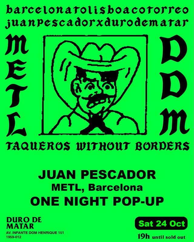 Juan Pescador x METL, Barcelona - One Night Pop-Up