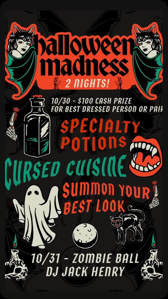 Halloween Madness 2 Nights! Zombie Ball