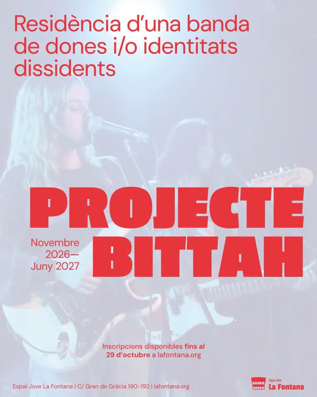 PROJECTE BITTAH - Residència d'una banda de dones i/o identitats dissidents