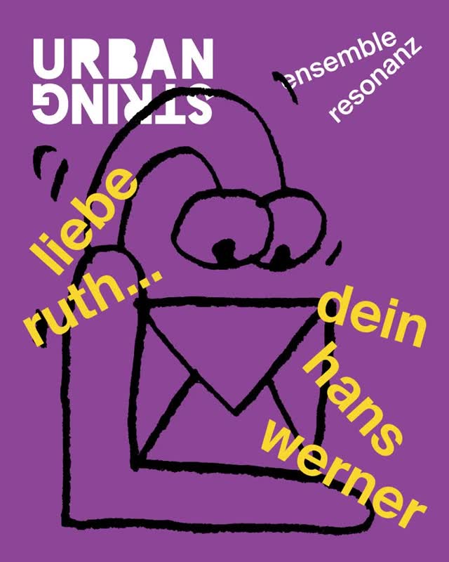 urban string »liebe ruth...dein hans werner«