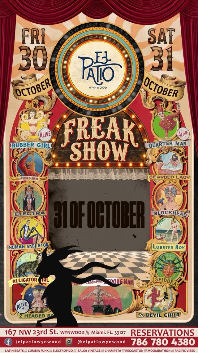 WELCOME TO THE FREAK SHOW