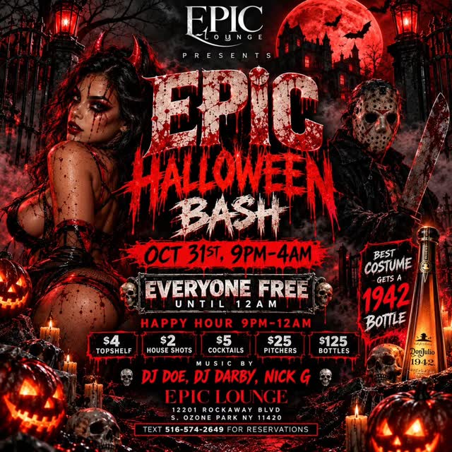 EPIC HALLOWEEN BASH!