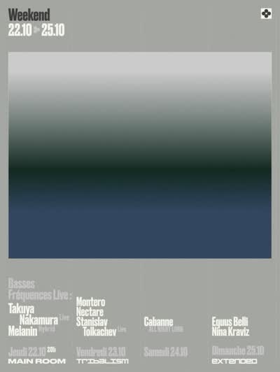 Weekend 22.10 - 25.10
