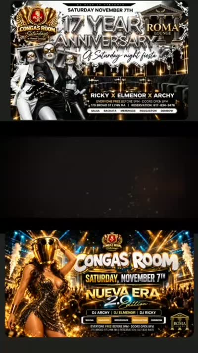 Congas Room Saturdays 17 Year Anniversary / Nueva Era 2 Edition
