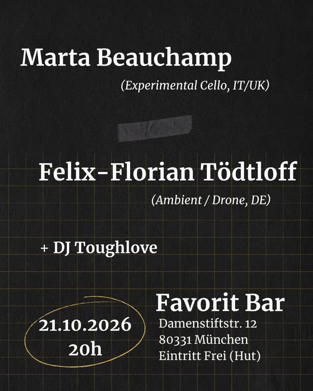 Marta Beauchamp / Felix-Florian Tödtloff live