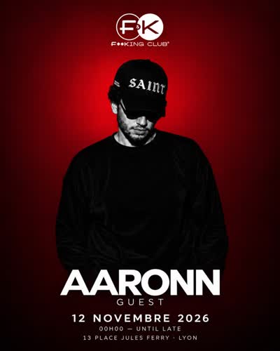 Le 12 novembre @aaronndj prendra le contrôle des platines 🎵 Une soirée qui s’annonce électrique ⚡️