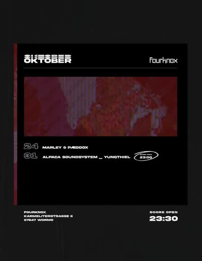 OKTOBER @ Fourknox