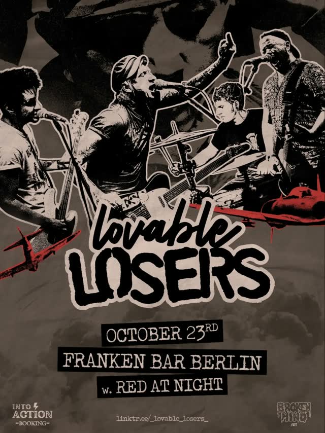 @_lovable_losers_ are coming all the way from Vienna to you on October 23rd!
