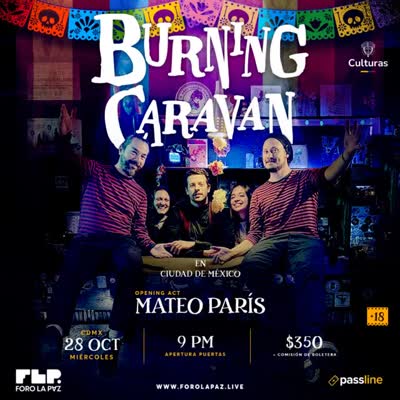 ¡Burning Caravan vuelve a México!