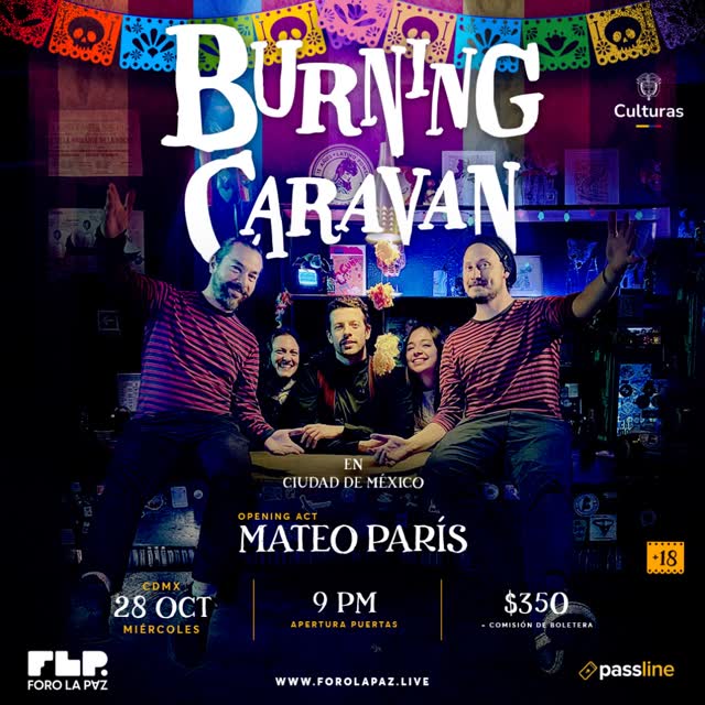 ¡Burning Caravan vuelve a México!