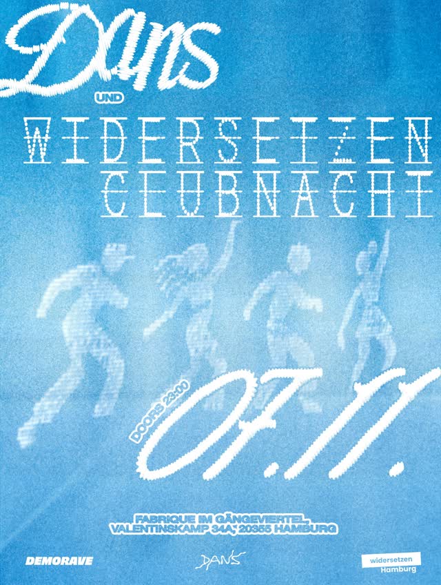 DANS CLUBNACHT / WIDERSETZEN & RECLAIM