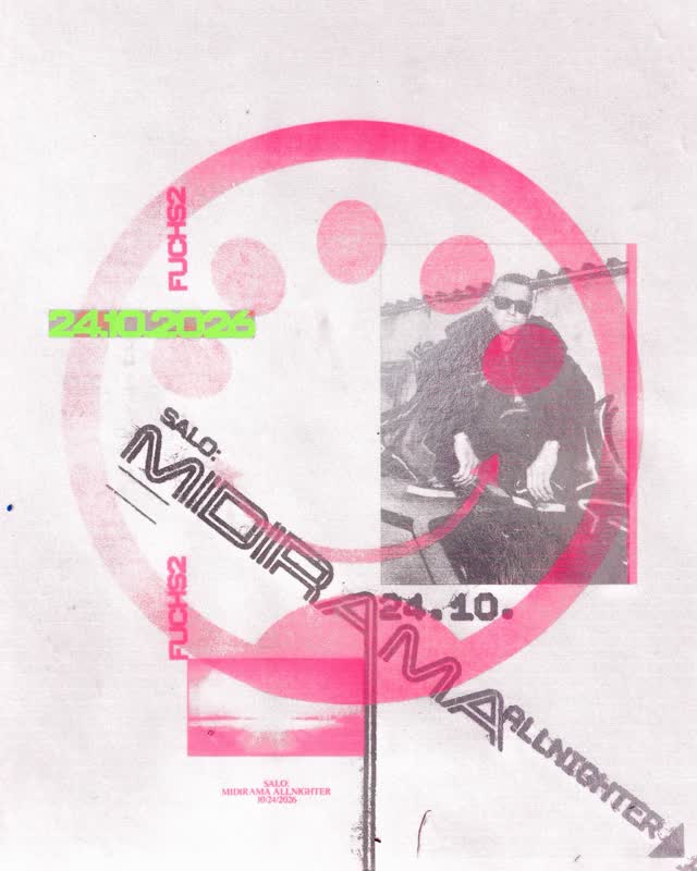 ANNOUNCING – Midirama returns to Salo for his next allnighter.