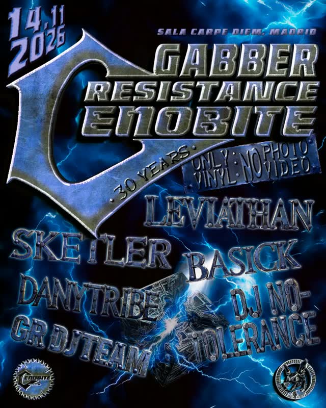 Gabber Resistance Enobite 30 Years
