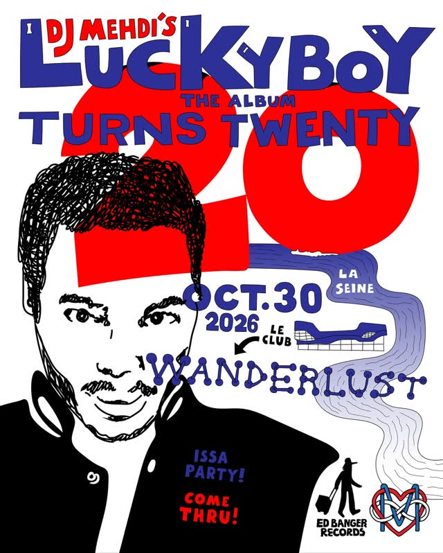 DJ MEHDI — LUCKY BOY TURNS TWENTY
