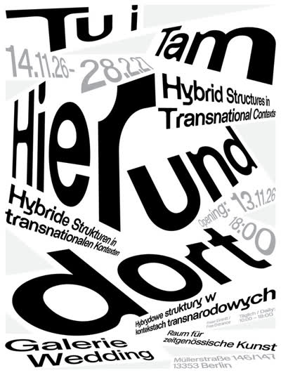 Tu i tam – hier und dort. Hybrid Structures in Transnational Contexts