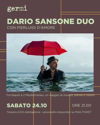 DARIO SANSONE DUO Tour 2026