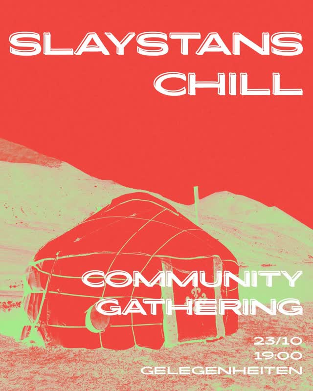 Slaystans Chill: Community Gathering