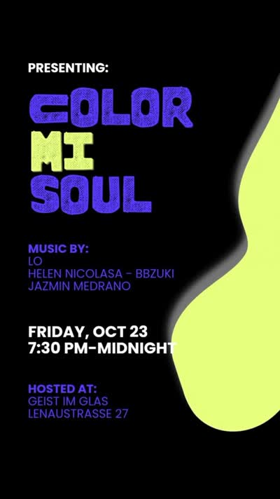 Our Color Mi Soul night