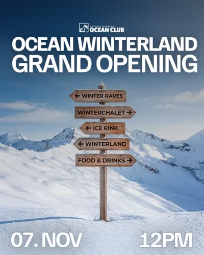 OCEAN WINTERLAND GRAND OPENING