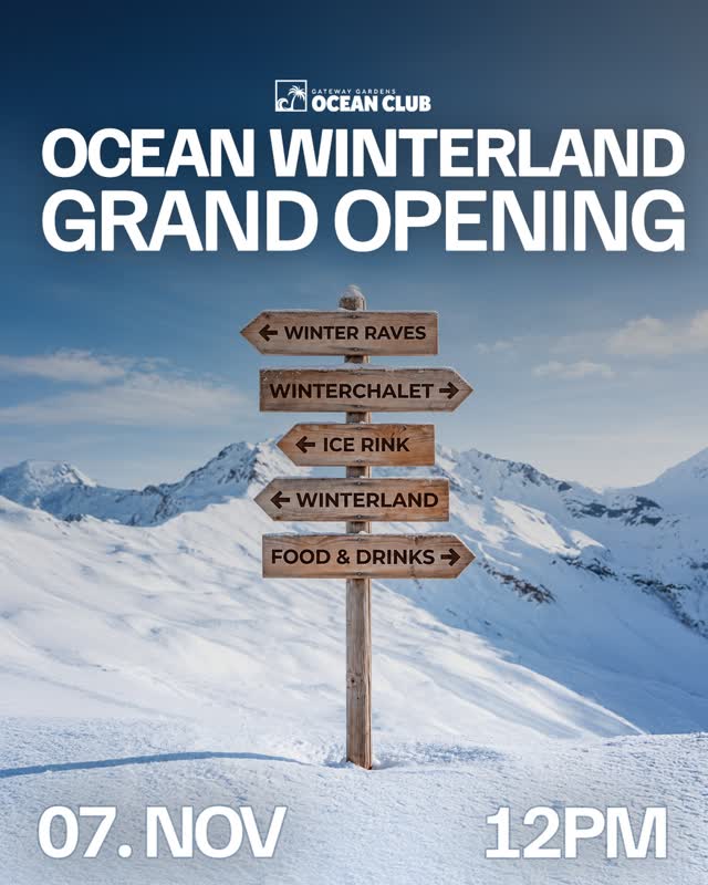 OCEAN WINTERLAND GRAND OPENING