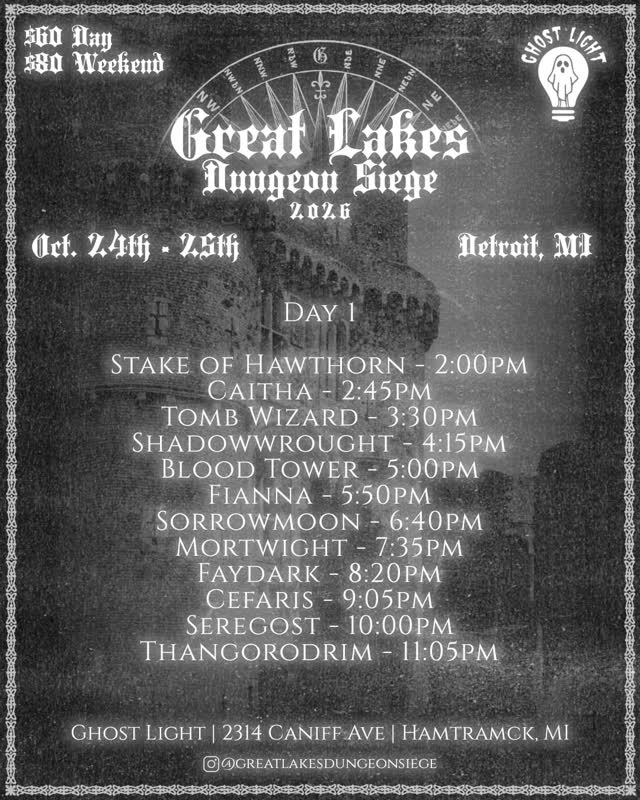 Great Lakes Dungeon Siege 2026