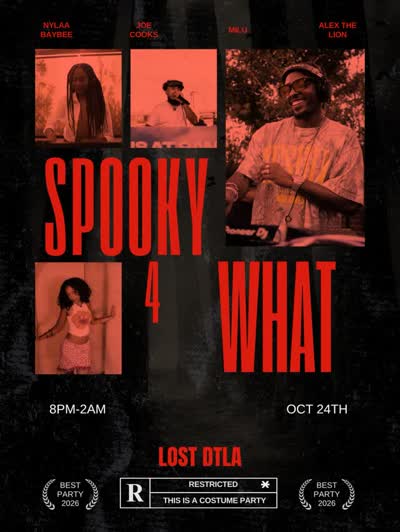 SORRY 4 WHAT? Halloween Party