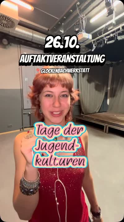 Auftaktveranstaltung Tage der Jugendkulturen