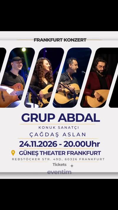 FRANKFURT KONZERT - GRUP ABDAL