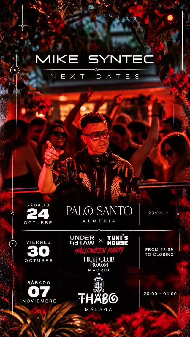 NEXT DATES | MIKE SYNTEC