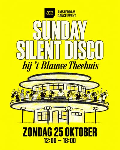 Silent Disco bij ‘t Blauwe Theehuis
