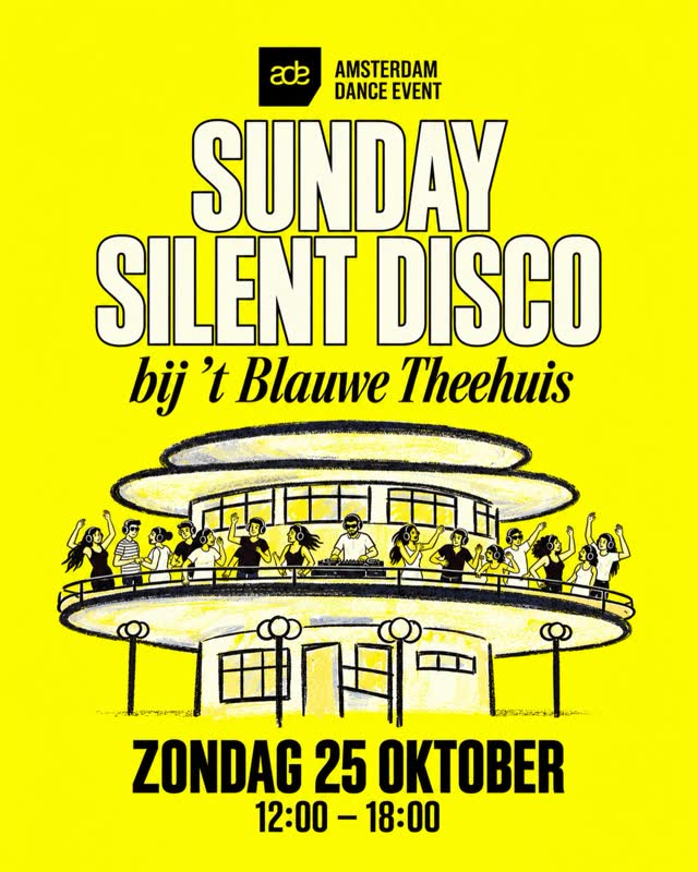 Silent Disco bij ‘t Blauwe Theehuis