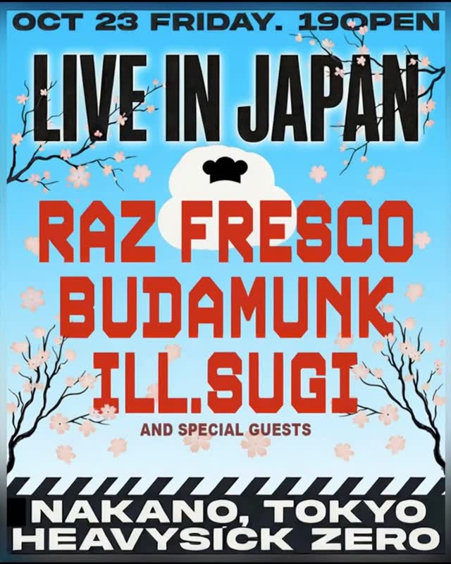 "RAZ FRESCO" LIVE IN JAPAN