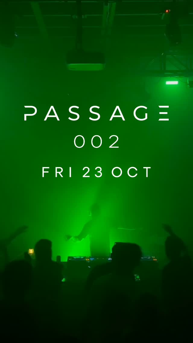 001 welcomed Taglo, Kallisto & Floating Dreams. For 002... you’ll have to trust the journey.