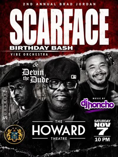 2nd Annual Brad Jordan SCARFACE Birthday Bash