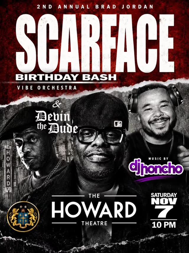2nd Annual Brad Jordan SCARFACE Birthday Bash